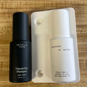 Primally Pure Natural Dry Shampoo for dark locks. New!